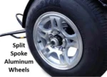 Stand, Store or Roll Ride-Up 3-Rail Motorcycle Trailer - Image 6
