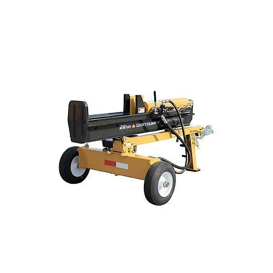 2340354_A10_bffb3bf8-5c58-45ee-b139-e349f99a032f-1.jpg CountyLine 28-Ton Gas-Powered Horizontal/Vertical Log Splitter, Kohler 6.5 HP Engine - Image 1