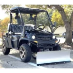 400cc GVX Gas Golf Cart UTV 4×4 with Snow Plow & Rear Flip Seat – All Wheel Drive ATV-CDU