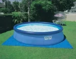 Intex 18′ x 48″ Inflatable Above Ground Swimming Pool with Ladder, Pump - Image 6