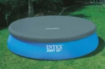 Intex 18′ x 48″ Inflatable Above Ground Swimming Pool with Ladder, Pump - Image 2