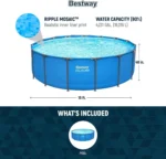 Bestway Steel Pro Max 15' x 48" Round Above Ground Pool Kit - Image 3