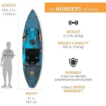 Lifetime Tamarack Pro Sit-On-Top Kayak - Image 5