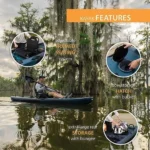 Aurora Fusion Lifetime Manta 10 ft. Sit-On-Top Angler Kayak - Image 3