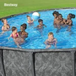 Bestway APX 365 18-Foot x 52-Inch Round Above Ground Swimming Pool Set with Pump & Ladder - Image 5