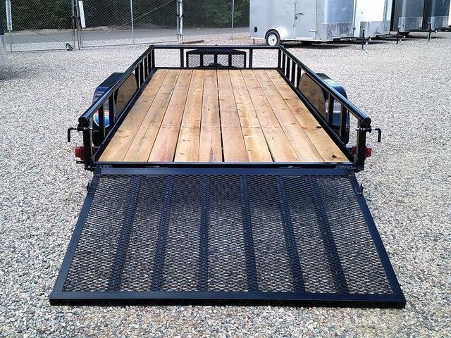 CO6X16GWPTLED2BRK_0_Co6X16Gwptled2Brk-103.jpg 6 X 16 Carry-On Tandem Utility 7K Pipe Top Trailer - Image 1