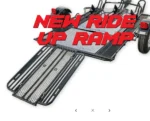 Stand, Store or Roll Ride-Up 3-Rail Motorcycle Trailer - Image 7
