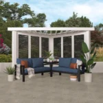Backyard Discovery Ridgedale Modern Steel Cabana Pergola - Image 4