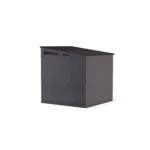 Suncast Modernist 7 ft. x 7 ft. Resin Vertical Pent Storage Shed with Floor Kit - Image 6