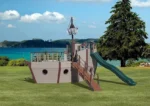 Play-Mor Youngster Yacht Wooden Swing Set & Outdoor Playset