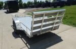 5′ x 10′ Aluminum Utility Trailer with Gate and Mag Wheels – 3500 lb Axle - Image 6