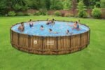 Coleman Power Steel 22-Foot x 52-Inch Round Above Ground Pool Set - Image 2
