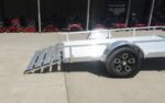 5′ x 10′ Aluminum Utility Trailer with Gate and Mag Wheels – 3500 lb Axle - Image 4